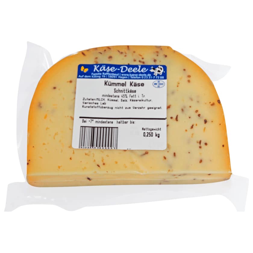 Käse Deele Kümmel Käse 48% Fett i. Tr. ca. 150g